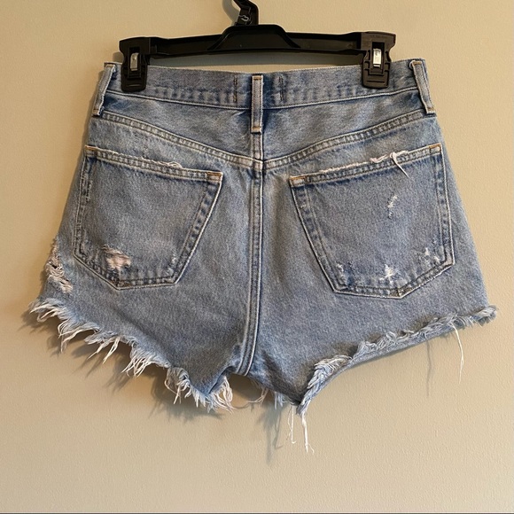 Agolde Parker Vintage Cut Off Shorts in Swapmeet - Picture 6 of 9